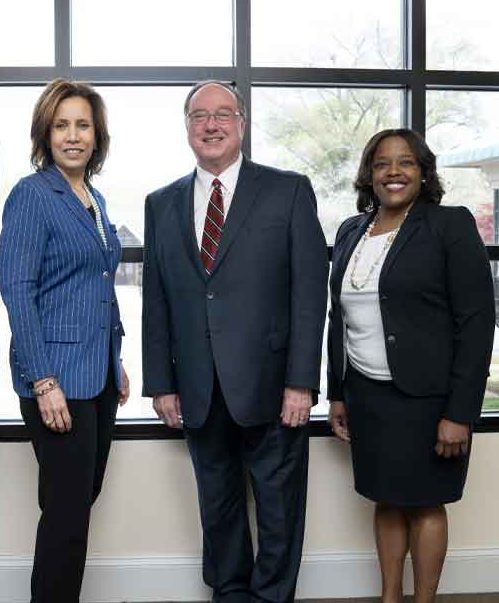 group photo of attorneys at Mickle and Bass Law Firm